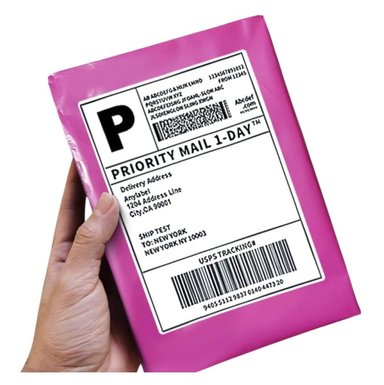 100 BOLSAS ECOMMERCE PARA ENVIOS EMBALAJE 22.8 X 15.2CM ADHESIVO