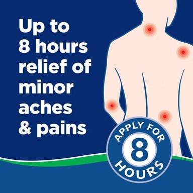 20 PARCHE DOLOR COLUMNA SALONPAS ESPALDA MUSCULAR MÚSCULOS CALMANTE DOLORES - 2