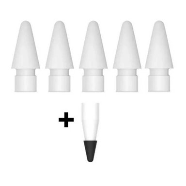 PUNTAS TIPS PARA APPLE PENCIL 1 Y 2 MARCA AILUN PACK X5 COBERTOR PUNTA - 1