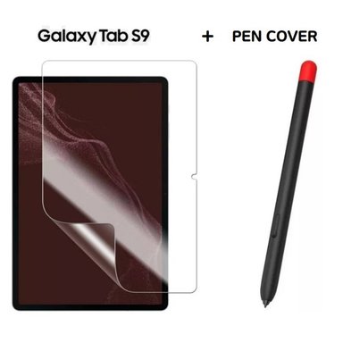 MICA PAPEL PAPERLIKE SAMSUNG GALAXY TAB S9 2023 Y FUNDA S PEN NEGRO - 1