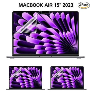MICA PANTALLA FILM PROTECTOR PARA MACBOOK AIR 15 A2941 2023 DE 15.3