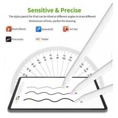 APPLE PENCIL 2 ALTERNATIVO CON CARGA INALÁMBRICA MAGNETICA INCLINACION - 3