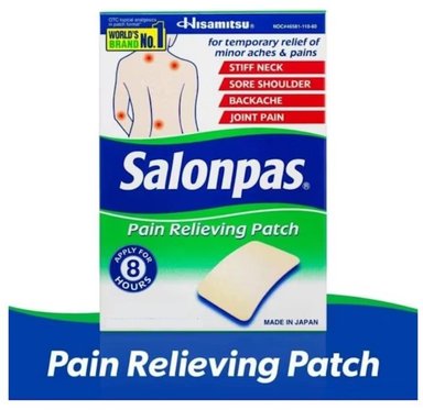 40 PARCHES DOLOR COLUMNA ESPALDA MUSCULAR MÚSCULOS CALMANTE DOLORES