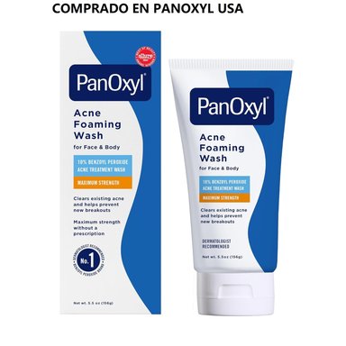 LIMPIADOR PARA EL ACNÉ PERÓXIDO DE BENZOILO 10 PANOXYL - 1