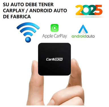 ANDROID AUTO INALAMBRICO ADAPTADOR PARA AUTOMOVIL CARRO