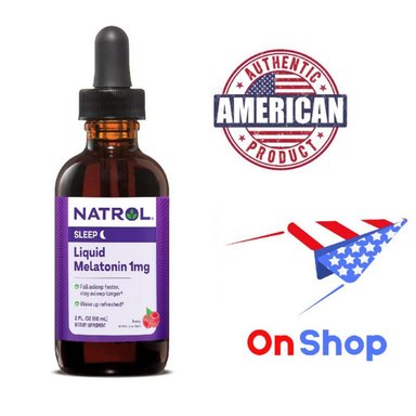 GOTAS PARA DORMIR MELATONINA LIQUIDA PURA AMERICANA NATROL INSOMNIO