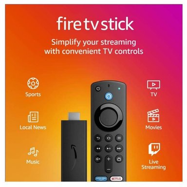 FIRE TV STICK AMAZON 3RD GEN STREAMER FULL HD - 1