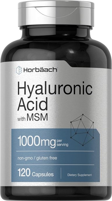 ACIDO HIALURÓNICO HYALURONIC ACID 1000 MG X 120 CAP HORBAACH
