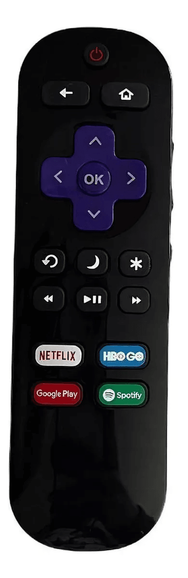Control Remoto Para Roku Tv Televisores Roku Hisense Caixun Jvc Hyundai Aoc Etc - 1