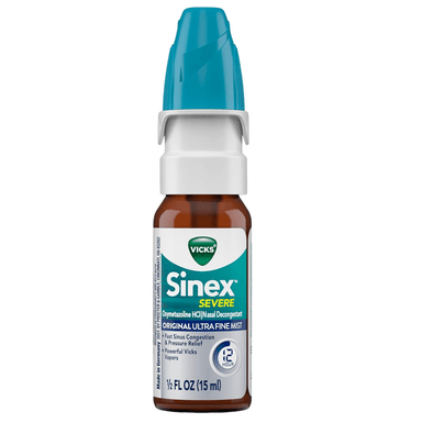 SPRAY DESCONGESTIONANTE NASAL VICKS SINEX SEVERE SINUSITIS AMERICANO