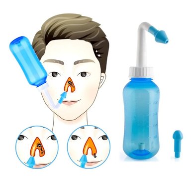 LIMPIADOR NARIZ IRRIGADOR NASAL LAVADO 300ML SINUSITIS