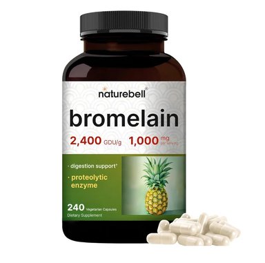NATUREBELL BROMELINA BROMELAIN 1000 MG 240 CAPSULAS
