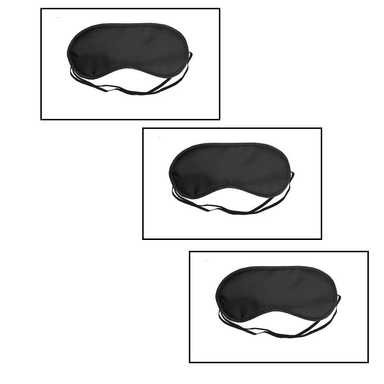 3 ANTIFACES PARA DORMIR MASCARA OJOS REDUCE BRILLO