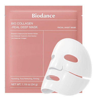 MASCARILLA FACIAL BIODANCE COLAGENO COREANA 34G
