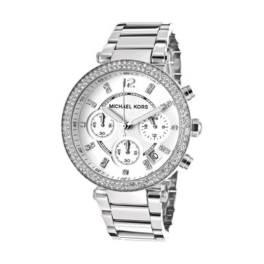 RELOJ MICHAEL KORS MUJER ANÁLOGO MK5353 PARKER SILVER GENUINO