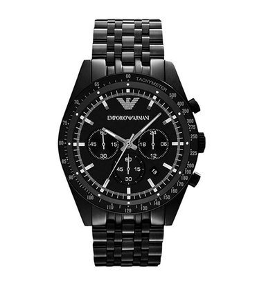 RELOJ EMPORIO ARMANI AR5989 BLACK GENUINO PARA CABALLERO 2025