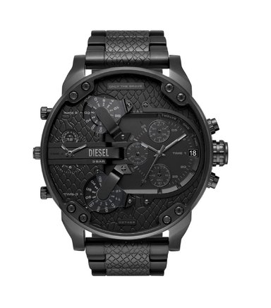 RELOJ DIESEL DZ7468 MR. DADDY BLACK GENUINO PARA CABALLERO NUEVO