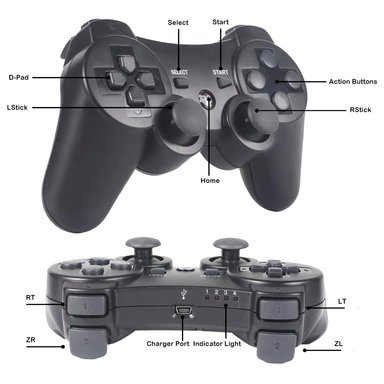 CONSOLA VAYAVA X2 PLUS MULTIPLATAFORMA FHD RETRO GAME STICK 128 GB 40000 JUEGOS HD PS1 PSP SN64 CON MANDOS RECARGABLES - 4