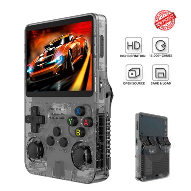 CONSOLA DE VIDEOJUEGOS PORTÁTIL R36S 128GB NEGRO - 1