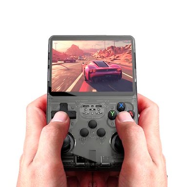CONSOLA DE VIDEOJUEGOS PORTÁTIL R36S 128GB NEGRO - 5