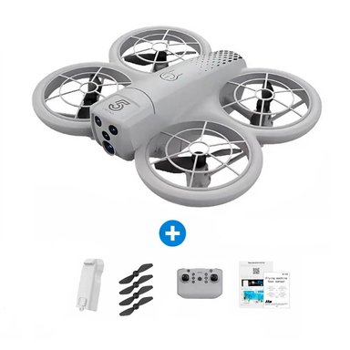 MINI DRONE RC CZ05 GRIS CONTROL REMOTO - 1