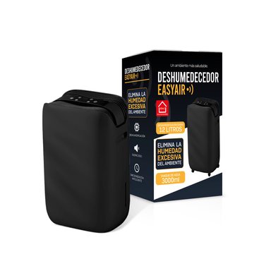 DESHUMEDECEDOR NEGRO 12L EASYAIR