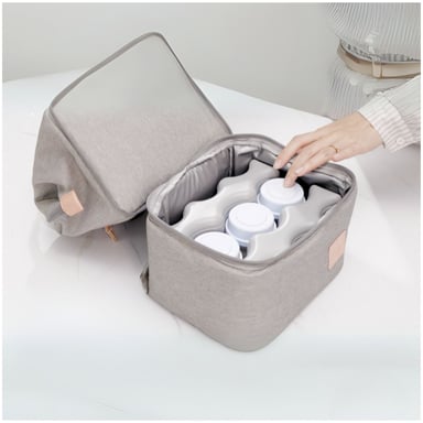 2 BLOQUES HIELO DAUER BLANCO CON GEL REUTILIZABLE BOTELLAS BIBERONES BEBIDAS MANTIENE FRIO - 2