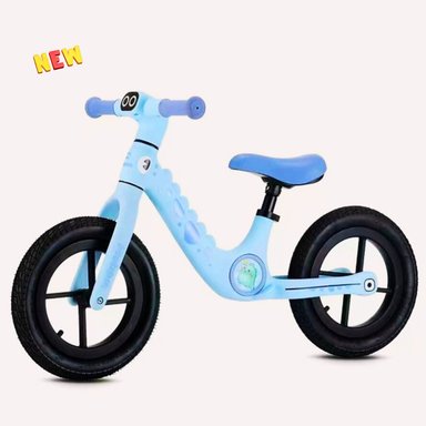 BICICLETA EQUILIBRIO HELIOS ECOGRILL DINOSAURIO AZUL NIÑOS - 2