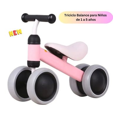 BICICLETA TRICICLO TRI MINI ROSADO MINI NIÑOS