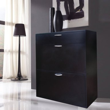 ZAPATERA VILLA HOGAR VELADOR NEGRO - 2