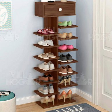 ZAPATERA VILLA HOGAR CLEO MARRÓN