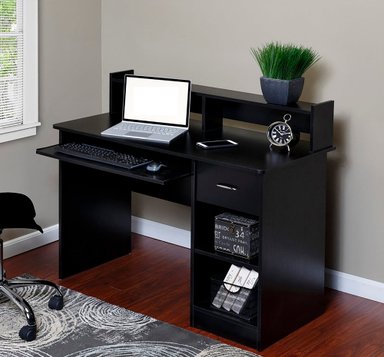ESCRITORIO VILLA HOGAR SAKURA 100 CM X 54 CM NEGRO