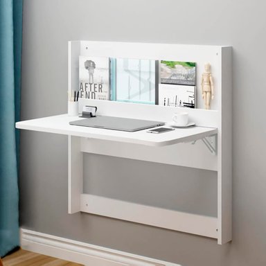 ESCRITORIO PLEGABLE VILLA HOGAR MONET 84 CM X 51 CM BLANCO