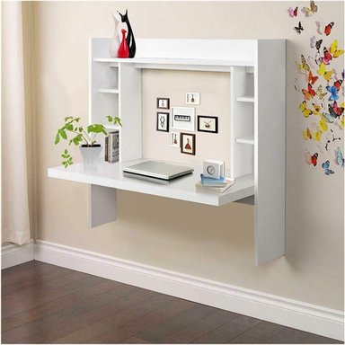 ESCRITORIO PLEGABLE VILLA HOGAR KITTI 106.6 CM X 48 CM BLANCO KITTY - 2