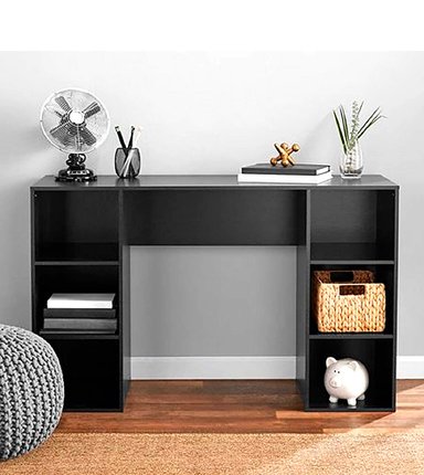 ESCRITORIO VILLA HOGAR VIENNA 115 CM X 55 CM NEGRO APARADOR