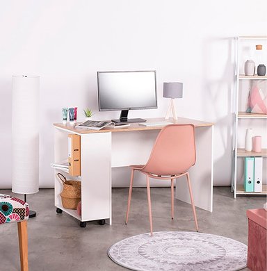 ESCRITORIO VILLA HOGAR MISTY 120 CM X 60 CM BLANCO