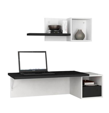 ESCRITORIO VILLA HOGAR ITALY 110 CM X 30 CM BLANCO - 2