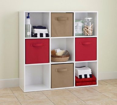 ESTANTE VILLA HOGAR CUBICO BLANCO ORGANIZADOR