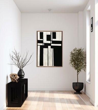 CUADRO ONIX LIENZO TRENZADO CON HILOS DE ALGODÓN