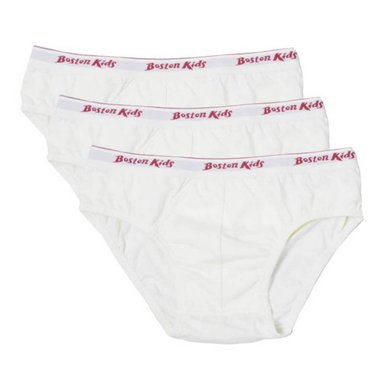 PACK 3 CALZONCILLOS ALGODÓN NIÑO BOSTON AMARILLO CLARO 879N KIDS