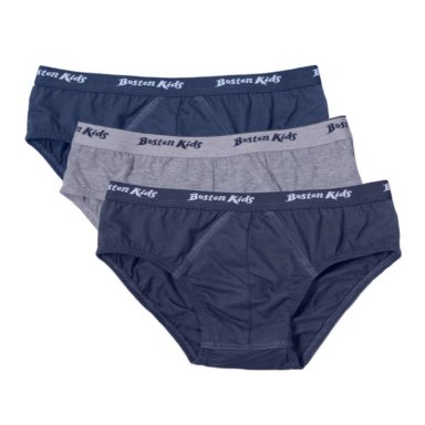 PACK 3 CALZONCILLOS ALGODÓN NIÑO BOSTON MULTICOLOR 879N KIDS 1