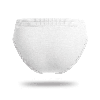 PACK X4 TRUSAS ALGODÓN BOSTON BLANCO 878 RECUBIERTO BIKINI - 4