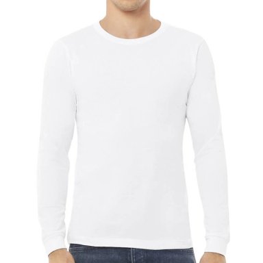 POLO MANGA LARGA ALGODÓN BOSTON BLANCO 916 CUELLO REDONDO