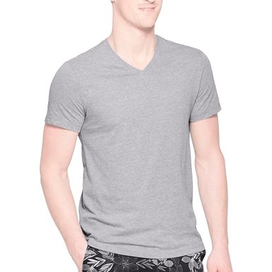 POLO MANGA CORTA BOSTON GRIS CLARO 929 CUELLO V