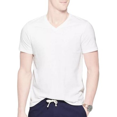 POLO MANGA CORTA ALGODÓN BOSTON BLANCO 929 CUELLO V