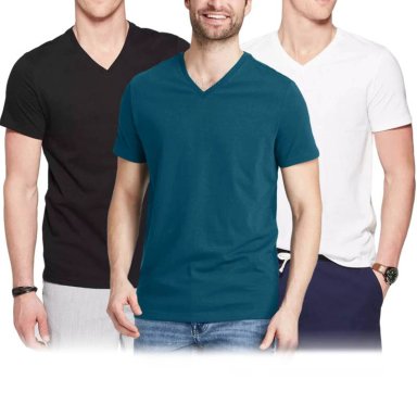 PACK X3 POLOS ALGODÓN BOSTON MULTICOLOR 929 CUELLO V