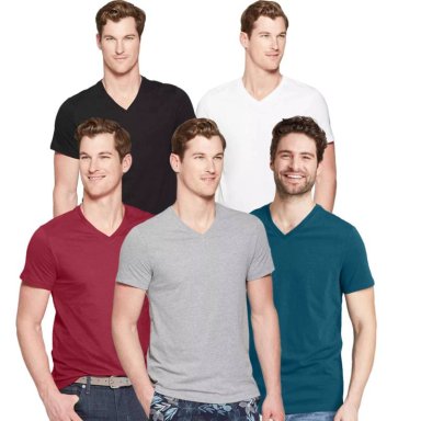 PACK X5 POLOS BOSTON MULTICOLOR 929 CUELLO V
