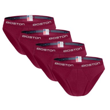 PACK 4 CALZONCILLOS ALGODÓN HOMBRE BOSTON 879