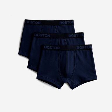 PACK 3 BÓXERS NIÑO BOSTON 742N CORTO