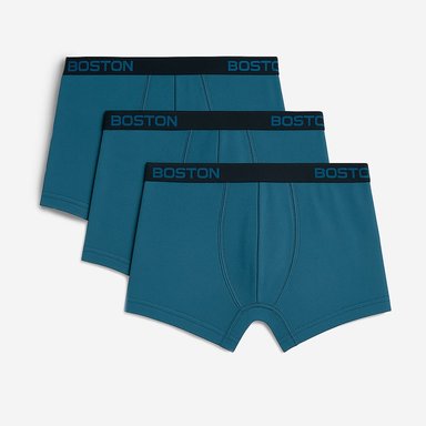 PACK 3 BÓXERS NIÑO BOSTON 742N CORTO